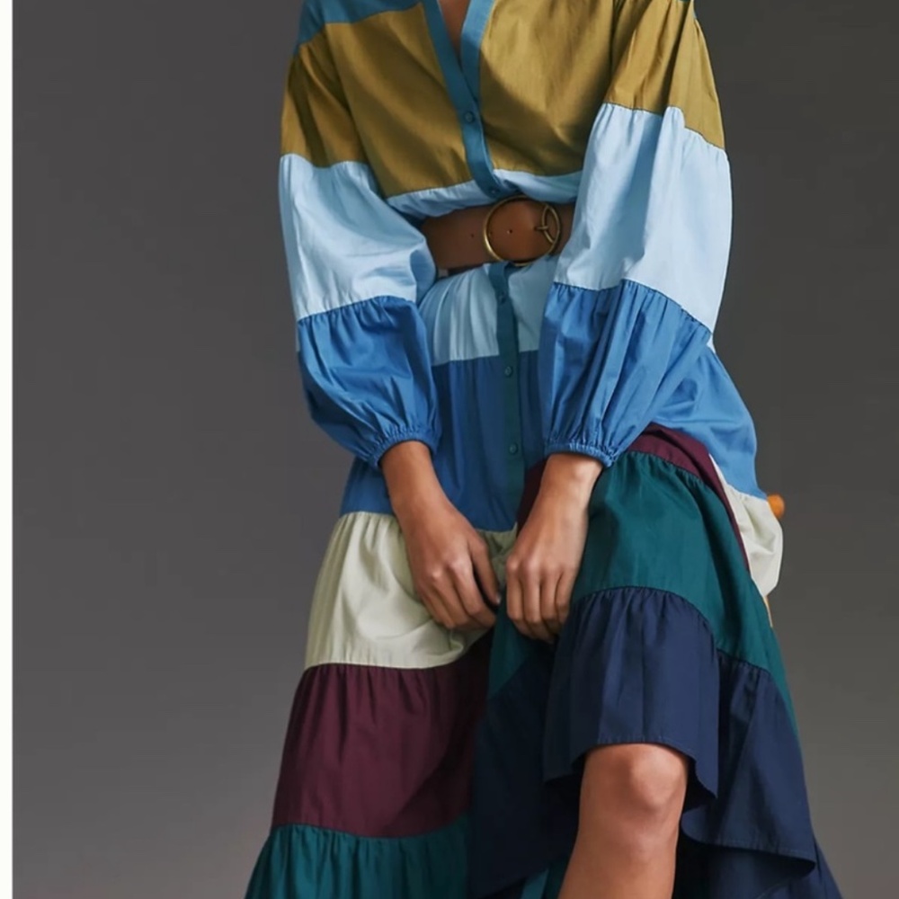ANTHROPOLOGIE striped dress